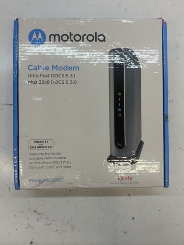 Motorola mb8600 docsis 1 - mb8600, 3.1